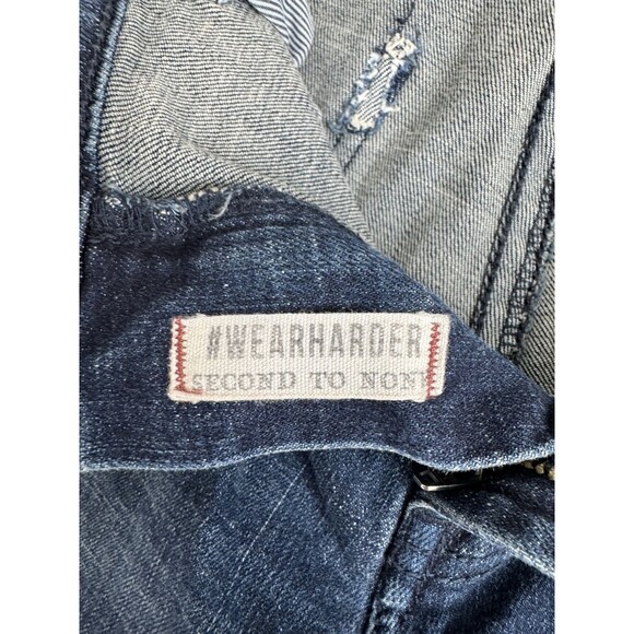 TK Axel Men’s Slim Boot Cut Jeans Dark Wash Pockets  Mid Rise Size 34x30 - Picture 9 of 12